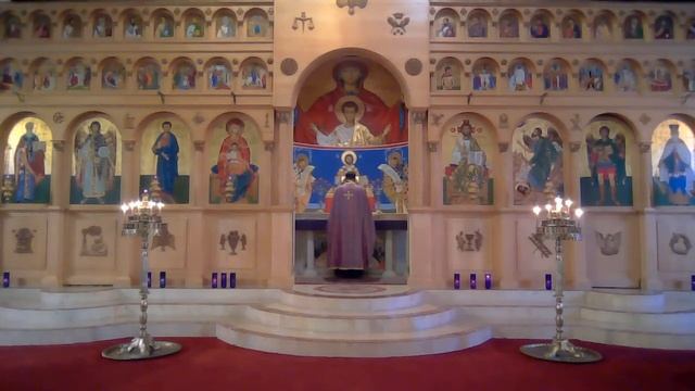 Holy Thursday Matins sung on Holy Wednesday evening смотреть онлайн