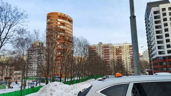 Прогулка по зимнему Кунцеву. Обновлённые кварталы.