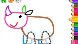 Буква Н. Увлекательное обучение. Играем и учим русский алфавит. Логопедический мультик для малышей