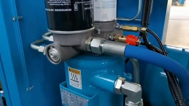 DMZY 10A 7.5KW 10HP all in one screw air compressor for fiber laser cutting industry#air compresso смотреть онлайн