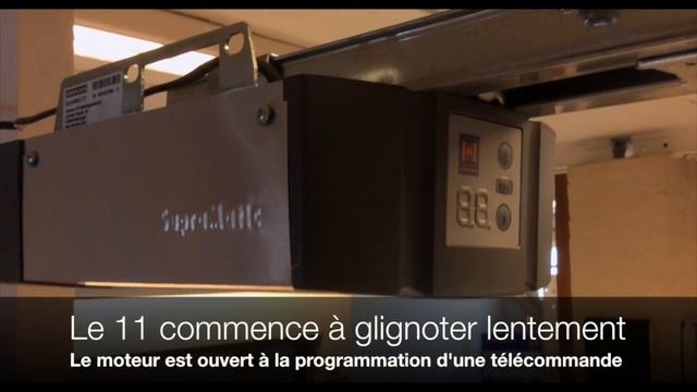 Programmer une télécommande sur un moteur Hörmann Supramatic E3 смотреть онлайн