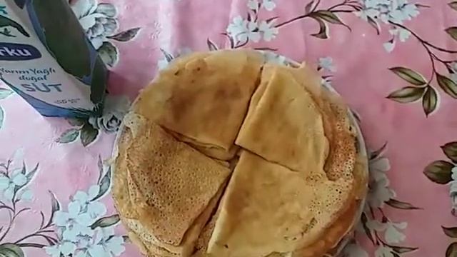 ЗАВТРАК С БЛИНАМИ И С МОЛОКОМ!ПО КРЕСТЯНСКИ!ВСЕМ ДОБРОЙ СУББОТЫ! смотреть онлайн