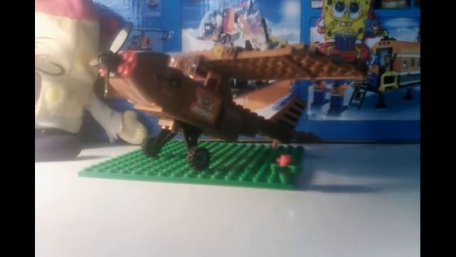 Обзор лего конструктора ЛіЛі ARMY літак істребітіль.