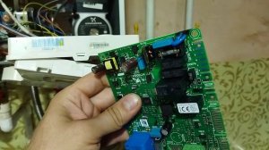 Неисправность платы газового котла Fondital Minorca.