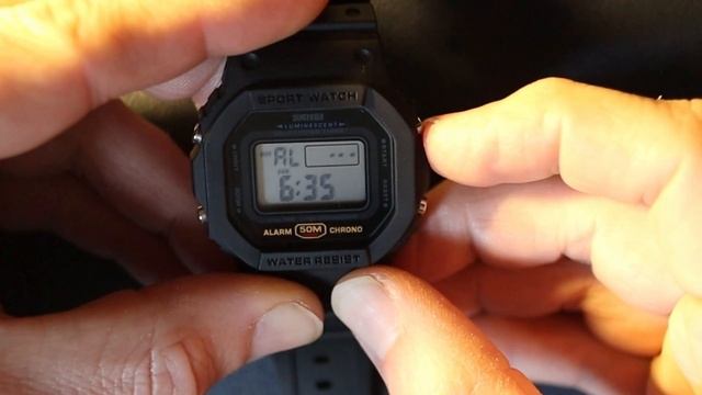 How Do You Set The Alarm On A SKMEI 1628 Watch