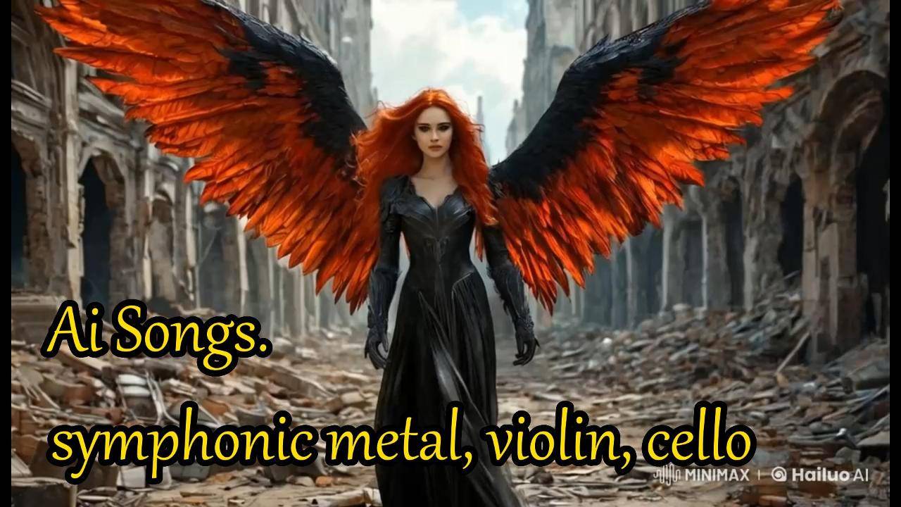 Ai Songs.Symphonic metal, violin, cello.