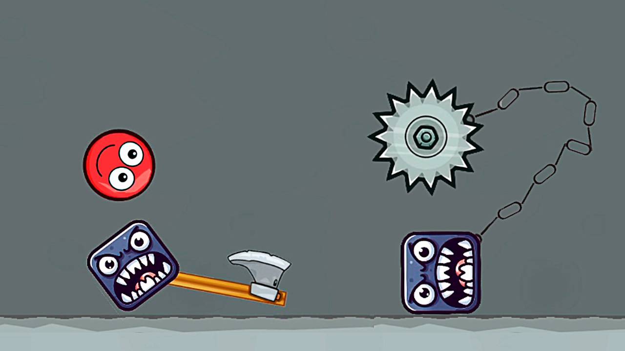 Новый Красный шарик ред бол 5 прохождение игры уровней на андроид #4