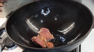 Шашлык дома на плите!  Готовим Шашлык в казане!