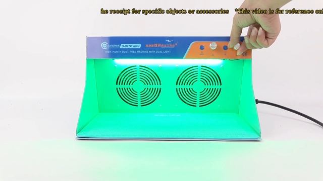 SUNSHINE S-917C mini High-purity Dust-free Machine With Dual Light смотреть онлайн