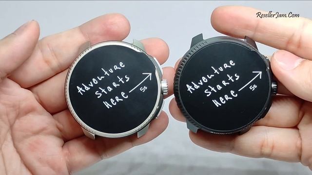 Suunto Race All Black Silicone Vs Suunto Race Titanium Charcoal