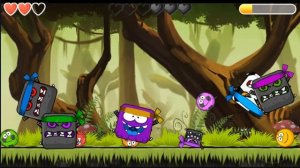 RED BALL 4 : (ORANGE + GREEN ) SOCCER  BALL 'FUSION BATTLE' with ( SOCCER + OM NOM ) BOSSES VOLUME