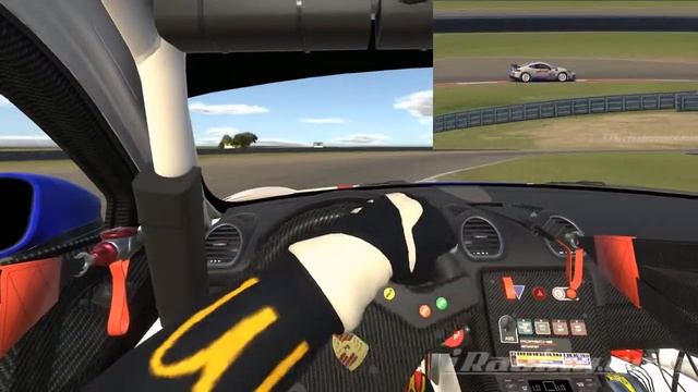 iRACING @Snetterton 300 GT4 Cayman Lap смотреть онлайн