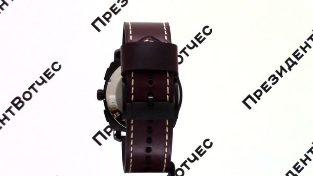Часы Fossil FS5121 - Круговой обзор от PresidentWatches.Ru смотреть онлайн