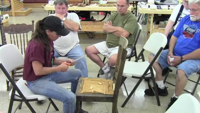 Chair Caning Pt 3 смотреть онлайн