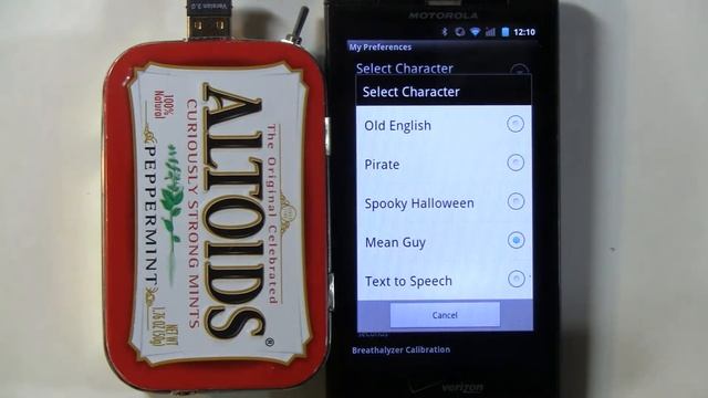Android Breathalyzer Prototype v2 смотреть онлайн