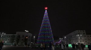 Ель Уральская с комплектом освещения 3D