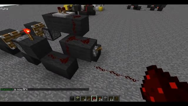 Minecraft : Two Wide Instant NOT Gate (Inverter)