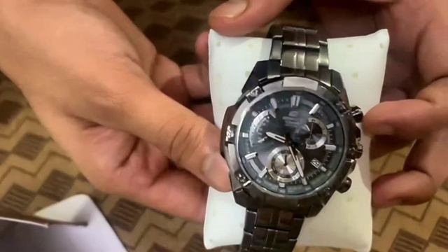 Casio Edifice Men Watch EFR-559GY-1AVUDF EX491 Unboxing(LQ) смотреть онлайн