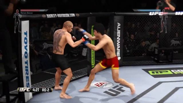 EA UFC - Bruce Lee vs Renan Barao (bantamweight) - 26 смотреть онлайн