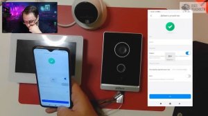 DAHUA УМНЫЙ ДОМОФОН DHI-VTO2211G-WP, DHI-VTH5421HW-W