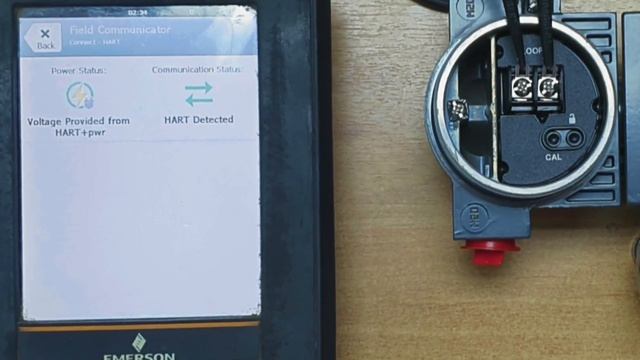 Connecting EMERSON TREX To Fisher DVC6200