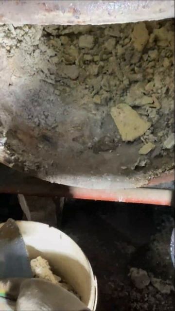 Чистим котел Е-1,0-0,9Г от накипи# shorts