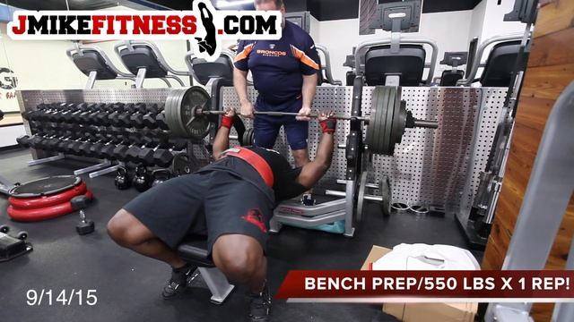 BENCH PREP: 550 LBS AND 515 LBS X 1 PAUSED REP! смотреть онлайн