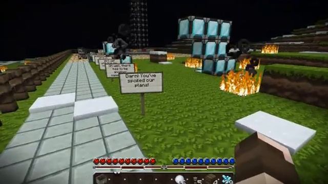 Minecraft Destroy the Diamond Comet part 2! Secret Mushroom Land!! смотреть онлайн