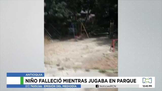 Niño de 11 años murió mientras jugaba en un columpio deteriorado en Medellín смотреть онлайн
