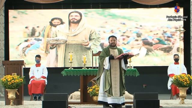 SANTA MISSA | 17º Domingo do Tempo Comum - 25/07/2021 смотреть онлайн