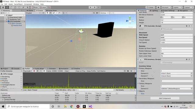 Unity FPS DevLog #1 - Character Controller смотреть онлайн
