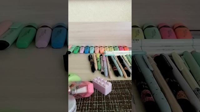 собираю пенал в школу/новая канцелярия/✨✨🤍 смотреть онлайн
