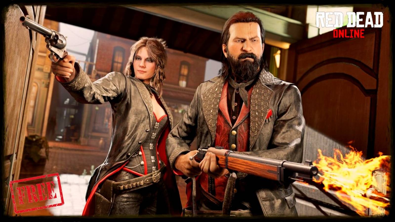 Red Dead Online 🎩 Бесплатный костюм для игроков Red Dead Online 👔 Free outfit in RDO