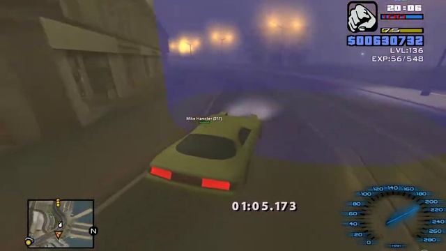 Турнир SF-TRAM: 5 место: Mike Hamster 02:17.615 время