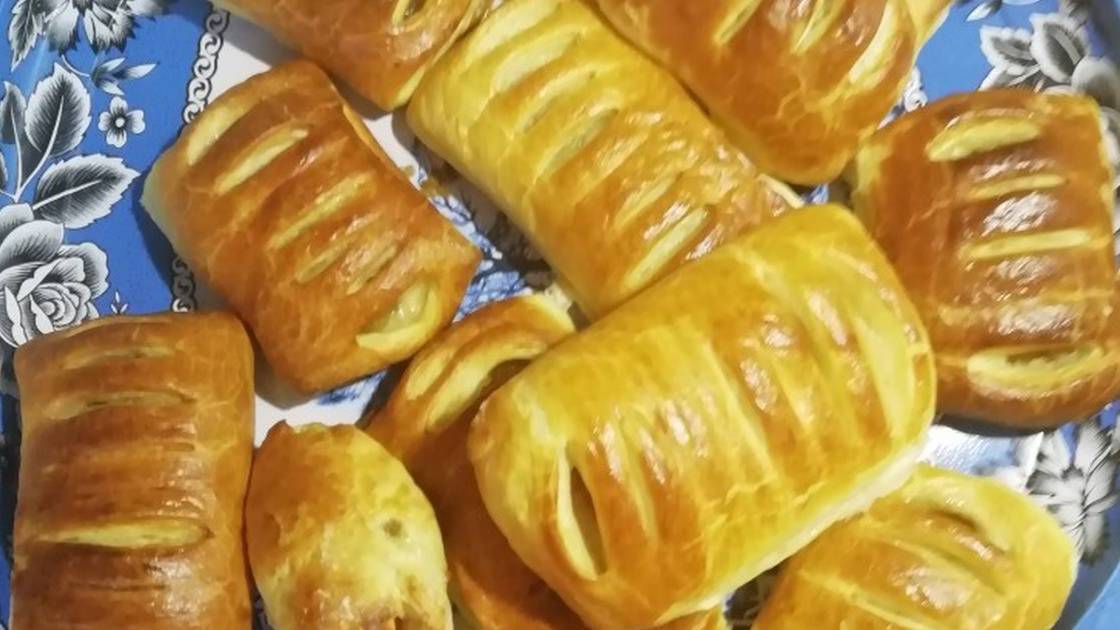 Готовим слойки с повидлом/простой рецепт, ну очень вкусно смотреть онлайн