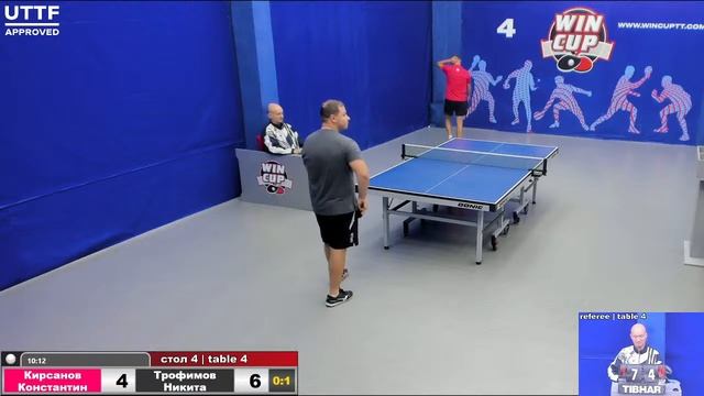 21:00 Кирсанов Константин 0-3 Трофимов Никита стол 4 ЮГ-3 20.09.21 смотреть онлайн