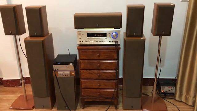 Yamaha surround sound system 7.1 Ch смотреть онлайн