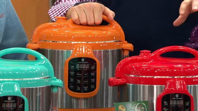 CooksEssentials 6 qt. Round Digital Stainless Steel Pressure Cooker with Rick Domeier смотреть онлайн