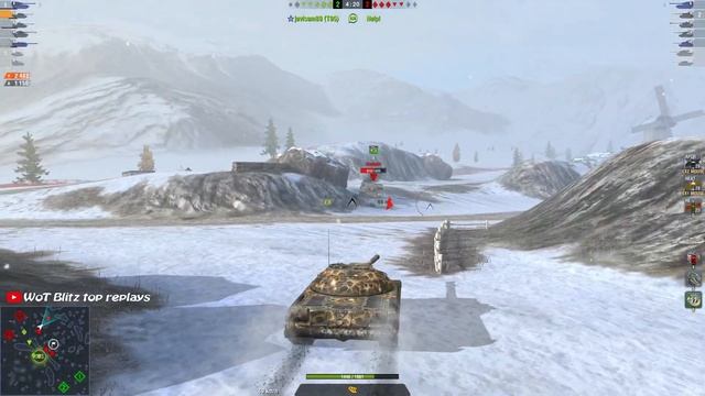 WoT Blitz / T-22 medium / 5 frags / 6.1k dmg *SR смотреть онлайн