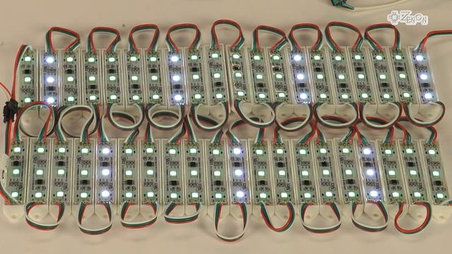 Демонстрация режимов контроллера Infinilite SPI WM HC003A со с/м Infinilite RGB+IC SMART 3c смотреть онлайн