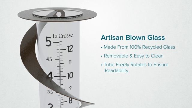 New La Crosse Helix Rain Gauge | Model 704-56357 смотреть онлайн