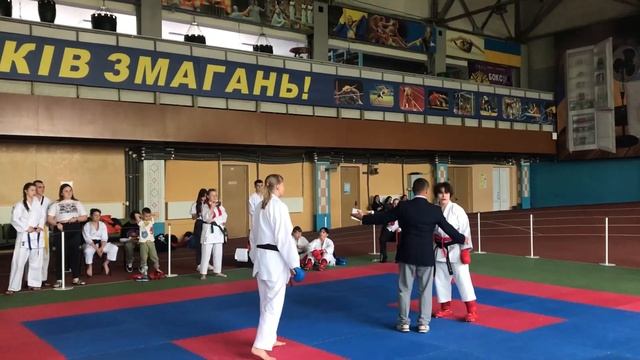 XXI чемпіонат України FSKA - 2024 м Черкаси. Куміте -65 кг, чемпіонка- Яна Федій м Кривий Ріг смотреть онлайн