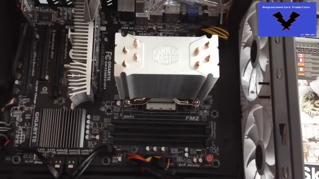 Cooler Master Hyper 212 Evo Installation Guide for AMD FM2 Socket - #152 смотреть онлайн