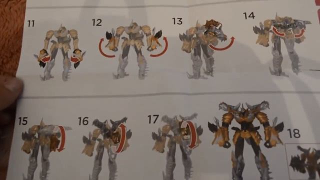 Обзор на трансформеров Гримлок - Transformers Grimlock - Hasbro