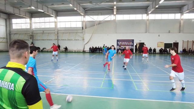 Альфа - Искра 13-й тур Чемпионата ЛФЛ Анапа по мини-футболу 12.02.23г. смотреть онлайн