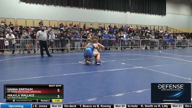 2020 USAW Preseason Nationals/5079 High School Girls 132 Hanna Errthum Mt. Horeb High School Wrest смотреть онлайн