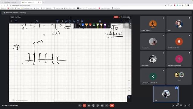 Noc23_ee33: Digital Signal Processing| Week1 Live Session | Sai Dinesh Kancharana