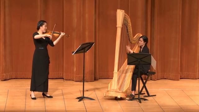 Saint-Saëns Fantaisie for Violin and Harp смотреть онлайн