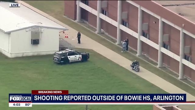 Arlington Bowie High School shooting: Campus on lockdown смотреть онлайн