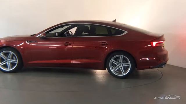FP17KZS AUDI A5 SPORTBACK TDI S LINE RED 2017, Derby Audi смотреть онлайн
